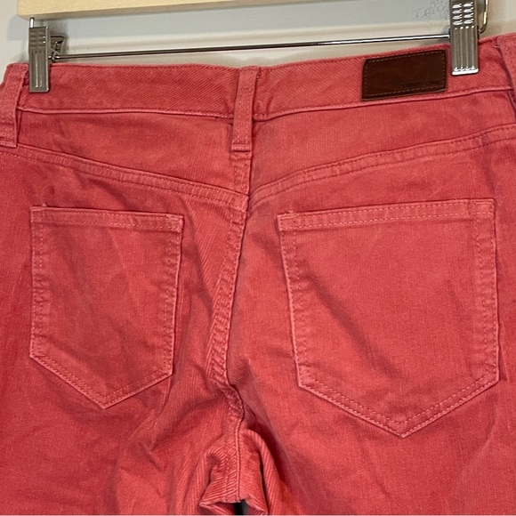 Lands' End Women's Red Straight Leg Corduroy Pants - Picture 4 of 7
